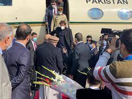 Pakistan Başbakanı İmran Han Afganistan'da