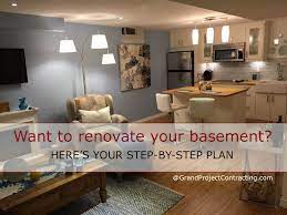 before your start your basement renovation