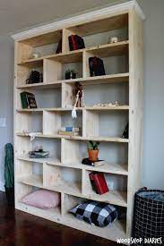 Build A Modern Diy Bookshelf In 6