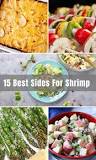 What vegetable goes best with shrimp?