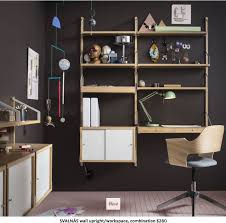 Ikea Svalnas Bookcase Desk Unit
