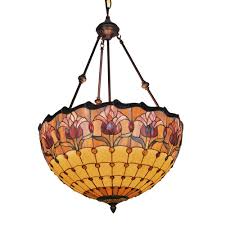 Stained Glass Pendant Light
