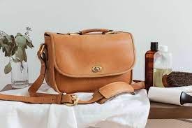 how to care for and clean a leather purse
