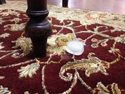 removing dents from your oriental rug