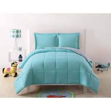 turquoise and grey queen comforter set
