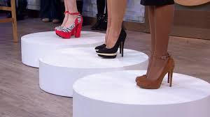 High heels are a type of shoe in which the heel is significantly higher off the ground compared to the toes. Platform Shoes For Less Than 100 Finding The Right Pair Video Abc News
