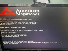 It has the press f2 or f8 or f12 or delete. Pc Booting To Bios Motherboard Screen And Acting Strangely Cpus Motherboards And Memory Linus Tech Tips