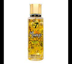 w7 cosmetics body mist mango tango