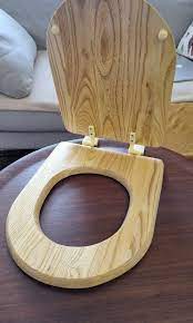 Solid Wood Toilet Seat Cover