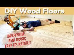 lay your own wood floors installing