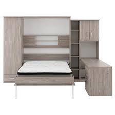 Murphy Wall Bed With Storage Headboard