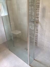 can i have a flush to floor shower tray