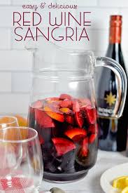 delicious and easy red wine sangria recipe
