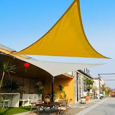 Waterproof Sun Shade Net Sails Triangle