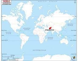 Afghanistan in asia large location map. Buy Afghanistan Location On World Map