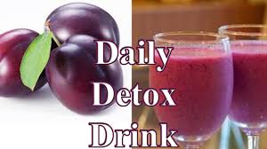 daily detox drink prune weight loss
