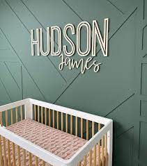 Name Cutouts For Nursery Wooden Letters