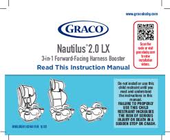 User Manual Graco Nautilus 2 0 Lx