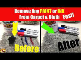 remove all paint or marker ink from