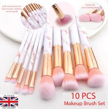10pcs kabuki make up brush set buffer