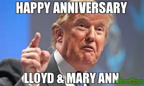 Happy anniversary hubby thank youu for making my life easier, better and happier textriessageseu cute wedding anniversary wishes for husband (with images). Happy Anniversary Meme Memeshappen