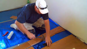 install a floating hardwood floor