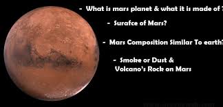 mars composition info chemical man