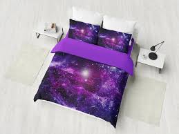 Galaxy Bedding Set Purple Nebula