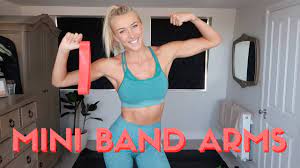 mini resistance band upper body workout
