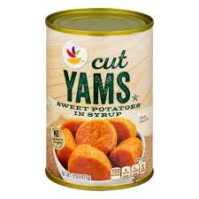 save on stop yams cut in syrup