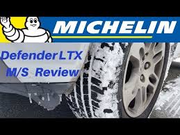 michelin defender ltx tire wet and snow