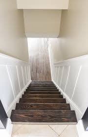 beautiful staircase board and batten