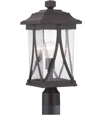 antique bronze outdoor post lantern