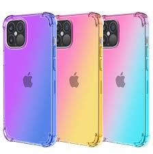 «iphone 13 leaks & rumors : Cases For Iphone 13 12 Mini 11 Pro Max X Xs Xr 8 7 Plus Shockproof Tpu Soft Case Cover Gradient Colors From Hkweil 0 91 Dhgate Com