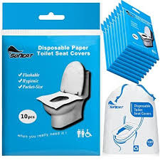 Disposable Paper Toilet Seat Covers 10