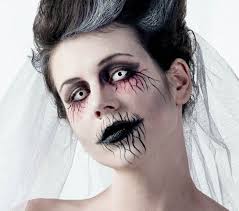 If this describes you, you. Geisterbraut Halloween Make Up