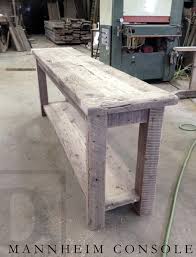 Reclaimed Wood Console Sofa Hall Table