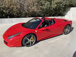 Welcome to ferrari official facebook page! 2014 Ferrari 458 Spider Available For Auction Autohunter Com 2294943