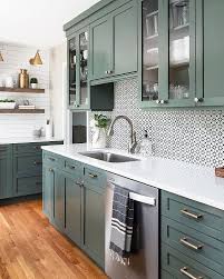 Kitchen cabinets kitchen background stained kitchen cabinets kitchen design home kitchen cabinets pictures cabinet painting kitchen cabinets green kitchen cabinets. 15 Green Kitchen Ideas That Will Make You Jealous In 2021 Houszed