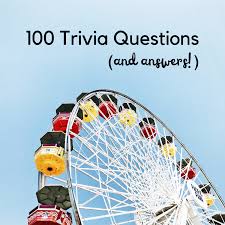 Tylenol and advil are both used for pain relief but is one more effective than the other or has less of a risk of si. 100 Fun Trivia And Quiz Questions With Answers Hobbylark