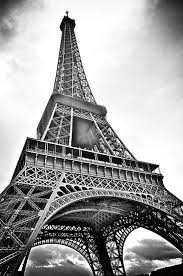 Paris Eiffel Tower Wallpaper Black And