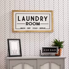 Wall decor ideas for laundry room. How To Decorate A Laundry Room
