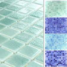 Glossy Microfine Porcelain Glass Mosaic