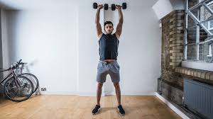 home workout for shoulder strength