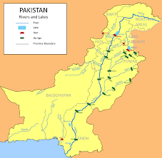 List Of Rivers Of Pakistan Wikipedia