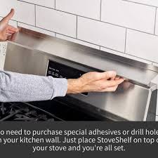 Stoveshelf Stainless Steel 20