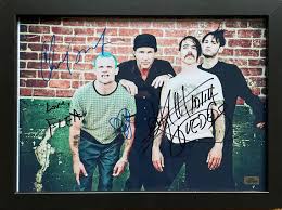 Flea gives his approval of nandi bushell's cover of red hot chili peppers' 'under the bridge'. Personally Autographed Rhcp Photo In Black Picture Frame With Certificate Of Authenticity