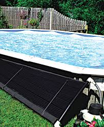 You can also mount pool solar panels out of sight, on the backside of the fence, or on top of a shade pavilion or pool house. Solar Panels Solar Pool Heaters At Lowes Com