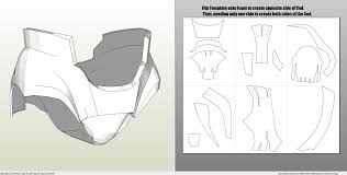 Excellent template and great directions on how to make the iron man hand. Iron Man Costume Template