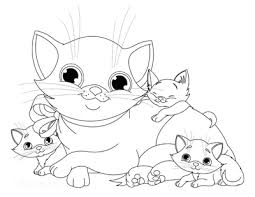 Whether it is their cute purrs. 61 Cat Coloring Pages For Kids Adults Free Printables